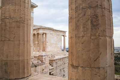 Old ruins of building