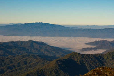 Doi luang chiang dao at chiang mai province in thailand is a very popular for photographer