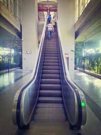 Staircase of escalator