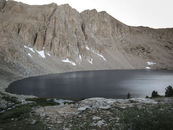 Scenic view of lake