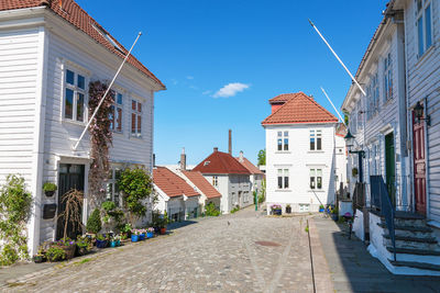 Street amidst buildings in city