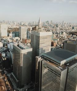 Aerial view of a city