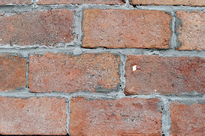 Full frame shot of brick wall