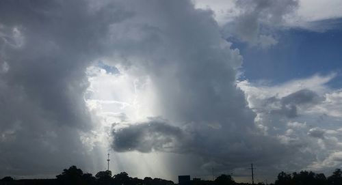 Scenic view of cloudy sky