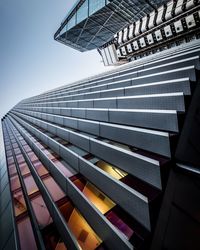 Low angle view of modern building