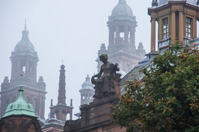 Low angle view of church