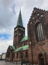 Low angle view of cathedral against sky