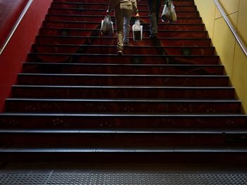 Low angle view of staircase