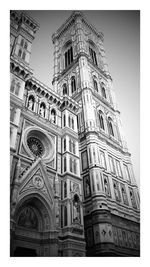 Low angle view of church against sky