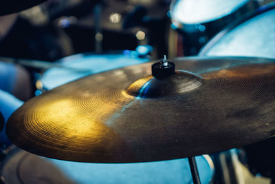 Close-up of cymbal