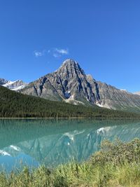 Mountain reflection 