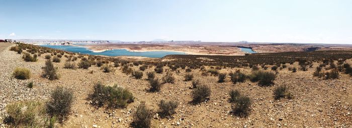 Panoramic view of landscape against sky