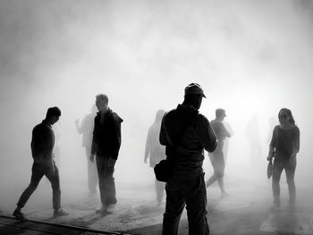 Close-up of woman in water