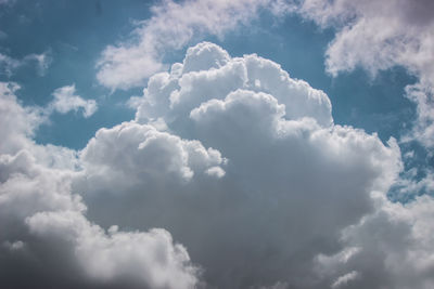 Low angle view of clouds in sky