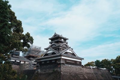 The castle of kumamoto