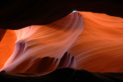 The orange waves of antelope canyon