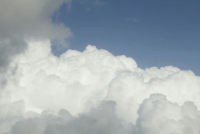 Low angle view of cloudy sky