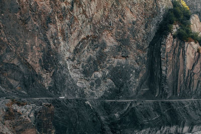 Full frame shot of rock formation