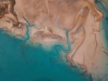 Coastal landscape in patagonia.