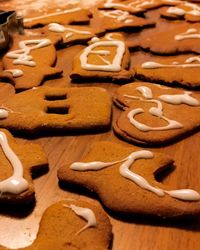 Close-up of cookies