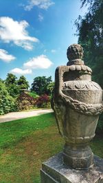 Sculpture in park