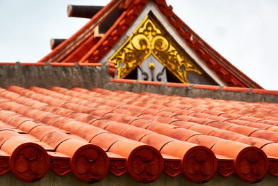 Low angle view of shrine