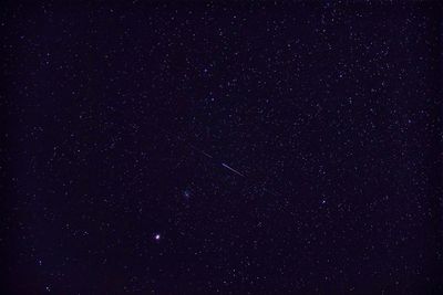 Low angle view of star field