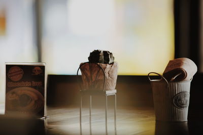 Chairs and table at home