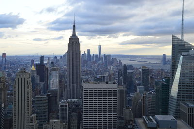 Skyscrapers in city