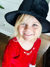 Portrait of cute girl