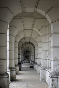 Corridor of old building