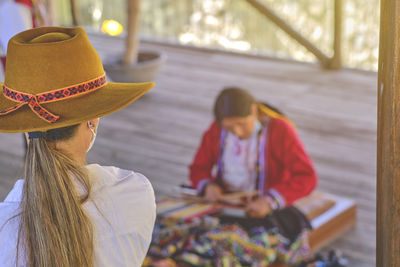 People in hat