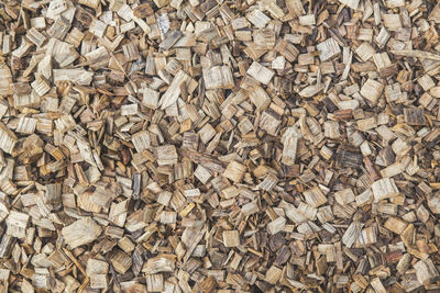 Full frame shot of dry leaves