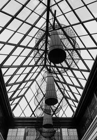 Low angle view of built structure against sky