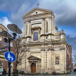 Low angle view of church