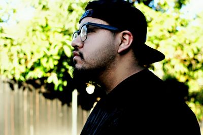 Portrait of young woman