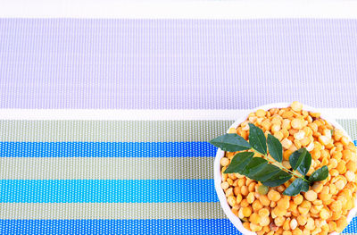 Close-up of food in bowl on table