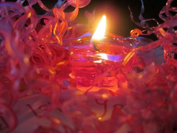 Close-up of red background