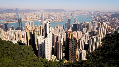 Skyscrapers in city