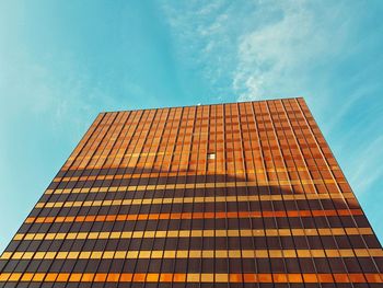 Low angle view of building against sky