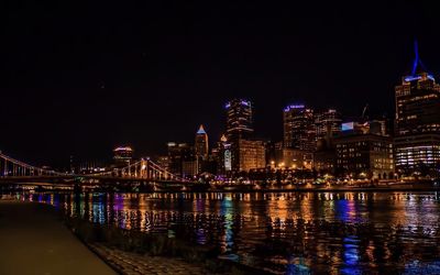 Pittsburgh, pa nightscape 