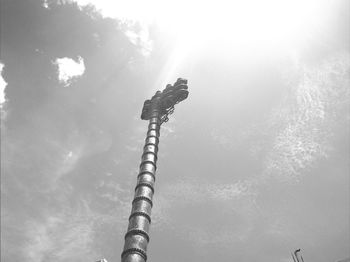 Low angle view of tree against sky