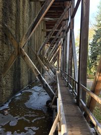 Bridge over footbridge