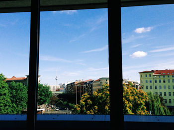 Buildings in city