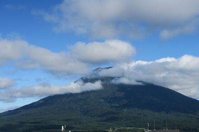 Mountain against sky