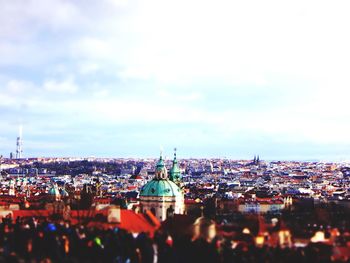 Aerial view of a city