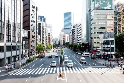 Traffic on city street