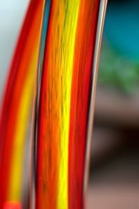 Close-up of colorful object