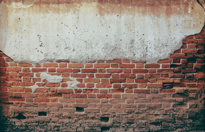 Full frame shot of brick wall