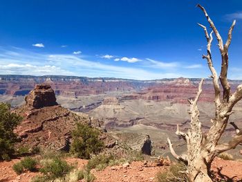 Panoramic view of landscape against sky